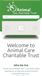 Mobile Screenshot of animalcares.org